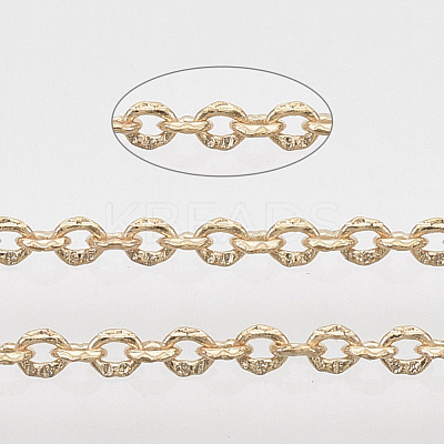 3.28 Feet Brass Cable Chains X-CHC-T008-04G-1