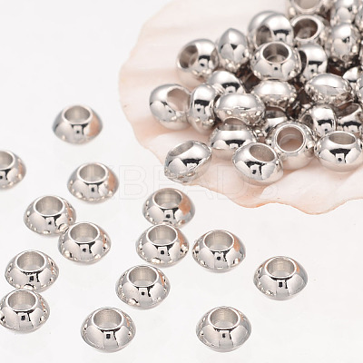 Rondelle Tibetan Silver Spacer Beads LS-AB937-NF-1
