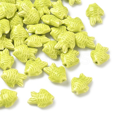 Handmade Porcelain Beads PORC-C009-04B-1