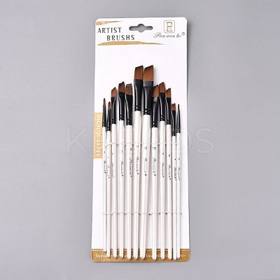 Wood Handle Paint Brushes Set TOOL-L006-05-1
