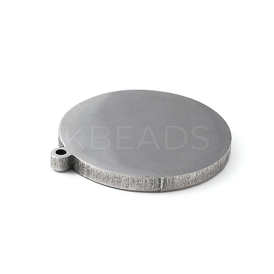 Tarnish Resistant 304 Stainless Steel Pendants STAS-F271-03P-1