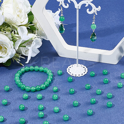96Pcs Natural Dyed Malaysia Jade Beads G-SC0003-56-1