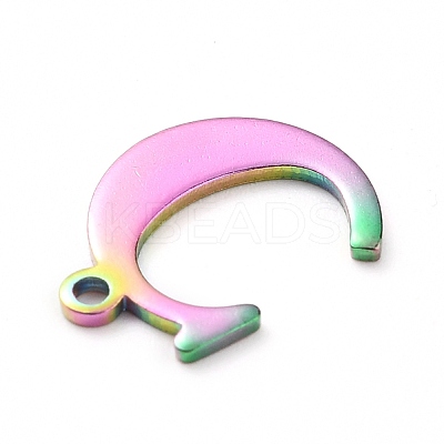 Ion Plating(IP) 304 Stainless Steel Charms STAS-H112-C-M-1