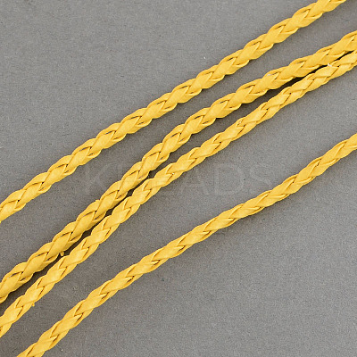 Braided Imitation Leather Cords LC-S005-009-1