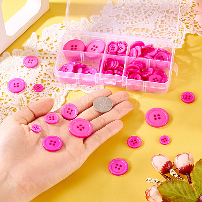 4-Hole Resin Buttons RESI-TA0004-11A-01-1
