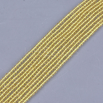 Synthetic Quartz Crystal Beads Strands G-T119-05E-1