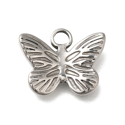 Non-Tarnish 304 Stainless Steel Charms STAS-C059-04P-1-1