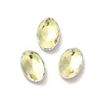 Glass Rhinestone Cabochons RGLA-P037-08A-D-1
