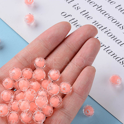 Transparent Acrylic Beads LS-TACR-S152-04A-SS2109-1