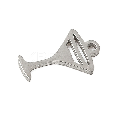 304 Stainless Steel Charms STAS-G355-05B-P-1