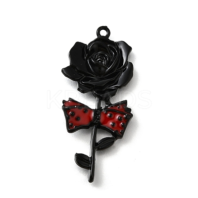 Alloy Enamel Gothic Style Pendants PALLOY-R157-06EB-02A-1