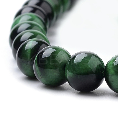 Natural Tiger Eye Beads Strands G-S259-03C-10mm-1