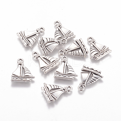 Tibetan Style Alloy Pendants EDD022Y-NF-1