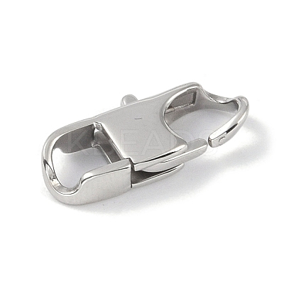 Non-Tarnish 316 Surgical Stainless Steel Lobster Claw Clasp STAS-P362-39P-01-1
