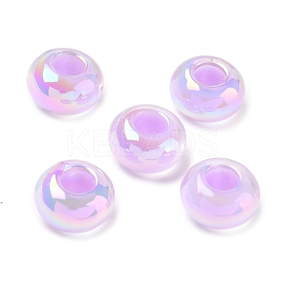 UV Plating Transpant Resin European Beads RE-CBAFF00-01F-1