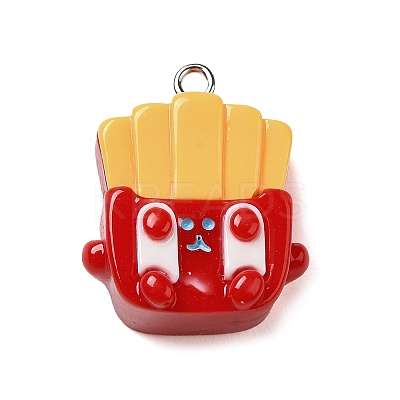 Opaque Resin Imitation Food Pendants LS-CRES-M030-06B-1