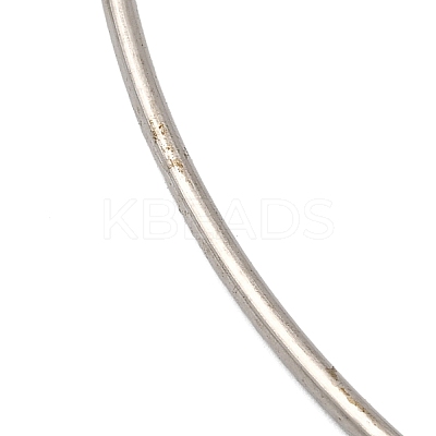 202 Stainless Steel Wire Choker Necklace NJEW-H011-05P-1