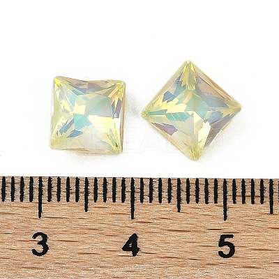 Pointed Back Glass Rhinestone Cabochons GGLA-S003-01A-1