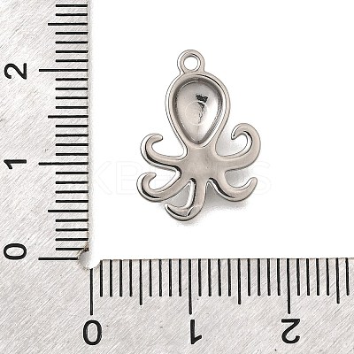 Ocean Series 304 Stainless Steel Charms STAS-H477-01H-P-1