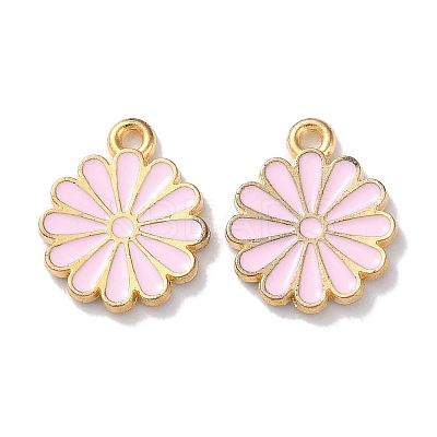 Alloy Enamel Pendants ENAM-O001-07H-G-1