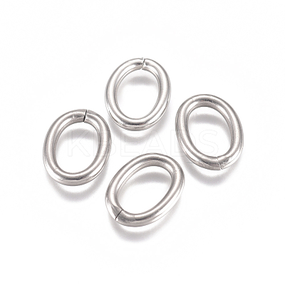 Tarnish Resistant 304 Stainless Steel Open Jump Rings STAS-L234-144G-1