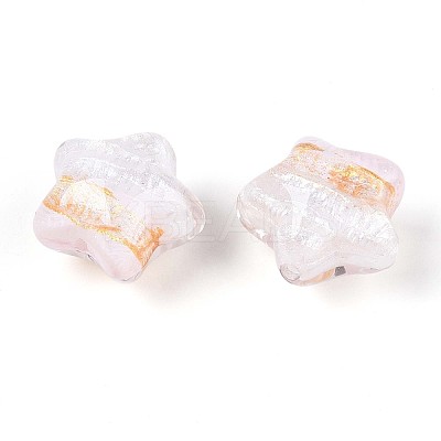 Transparent Resin Enamel Beads RESI-N043-02A-1