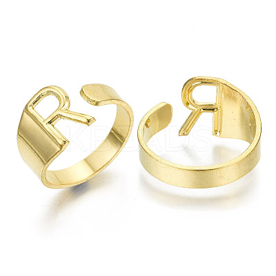 Alloy Cuff Finger Rings X-RJEW-S038-195R-G-NR-1