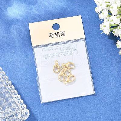 SHEGRACE Brass Lobster Claw Clasps XGR0095G-160G-1