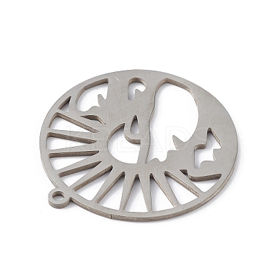 Non-Tarnish 201 Stainless Steel Pendants LS-STAS-K250-01P-1