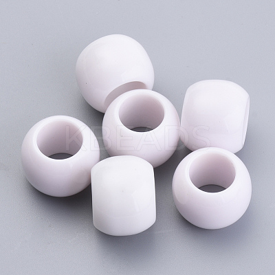 Opaque Acrylic Beads X-SACR-S300-15G-01-1