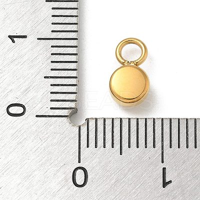 Ion Plating(IP) 304 Stainless Steel with Rhinestone Charms STAS-G351-13G-01-1
