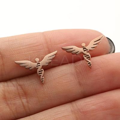 304 Stainless Steel Studs Earring PW23042594542-1