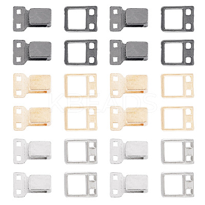 15Pcs 3 Colors Alloy Clasps FIND-TA0006-56-1