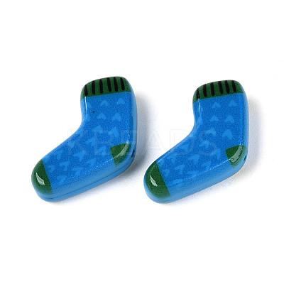 Printed Opaque Resin Beads RESI-N043-26C-1