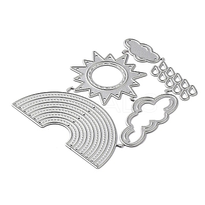 Weather Theme Carbon Steel Cutting Dies Stencils DIY-P076-10-1