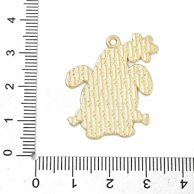 Easter Alloy Enamel Pendants ENAM-I082-02G-08-1
