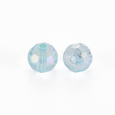 Transparent Acrylic Beads MACR-S373-64-C04-1