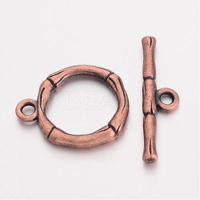 Alloy Toggle Clasps EA9143Y-1