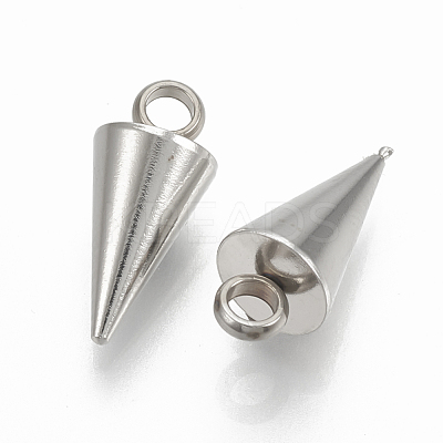Tarnish Resistant 201 Stainless Steel Pendants X-STAS-S078-01-1