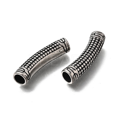 304 Stainless Steel Tube Beads STAS-D382-07AS-1