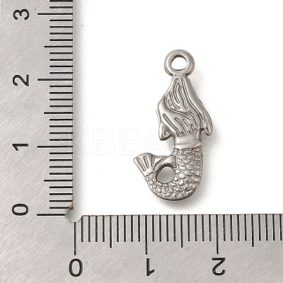 Anti-Tarnish 304 Stainless Steel Pendants STAS-M075-26P-1