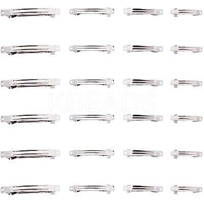Iron Hair Barrette Findings DIY-PH0018-08-1
