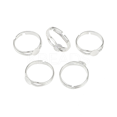 Brass Ring Components KK-C3044-6mm-S-NF-1