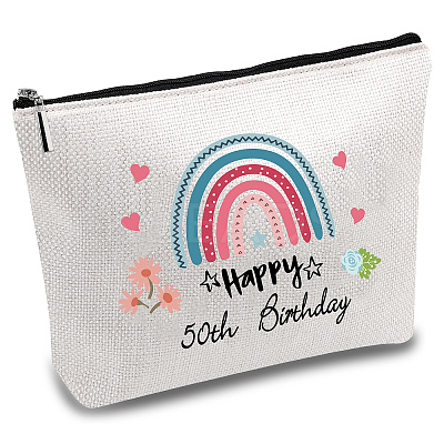 Polycotton Canvas Stroage Bags ABAG-WH0029-054-1