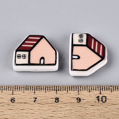 Printed Opaque Resin Beads RESI-N043-09B-02-1
