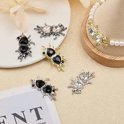 12Pcs 6 Styles Alloy Connector Charms FIND-CA0008-38-1