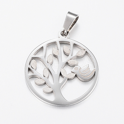 Non-Tarnish 304 Stainless Steel Pendants LS-STAS-I074-05P-1