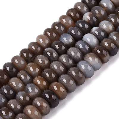 Natural Agate Beads Strands G-Q613-01E-03-1