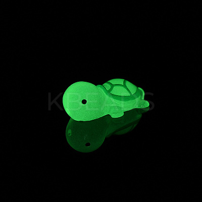 Luminous Translucent Resin Sea Animal Cabochons RESI-D055-01E-1