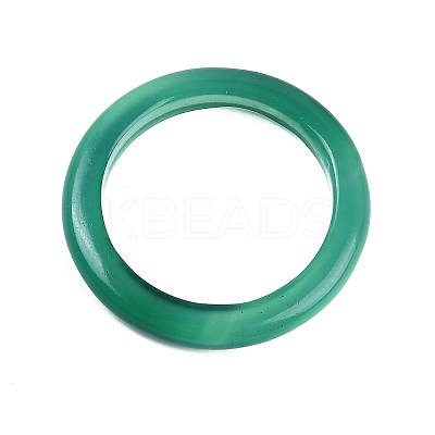 Dyed & Heated Natural Agate Finger Rings for Women RJEW-Z075-01J-1